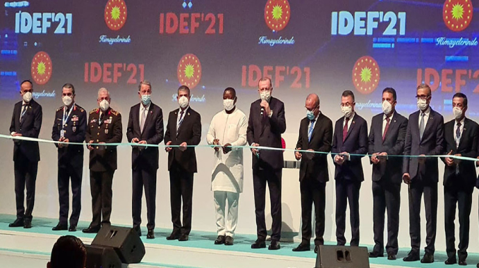 Zakir Həsənov “IDEF-2021” sərgisinin açılış mərasimində iştirak edib - FOTO