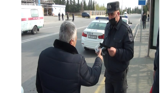 Mingəçevirdə yol polisi ictimai nəqliyyatda reyd keçirib   - FOTO