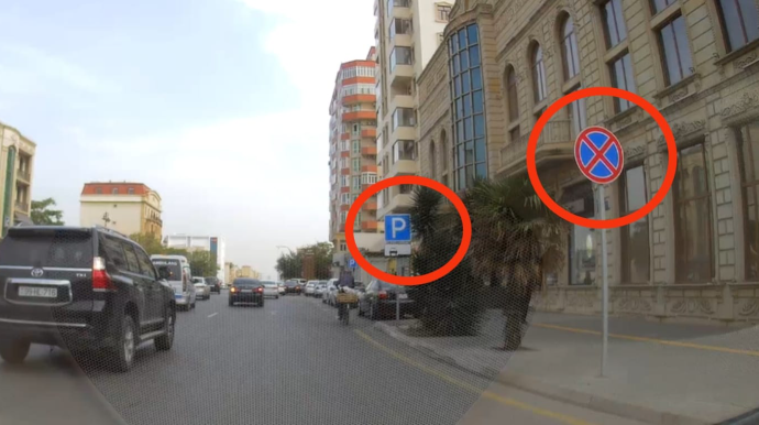 BNA sürücülərlə belə zarafat edir: Dayanma qadağandır, amma dayan  - VİDEO