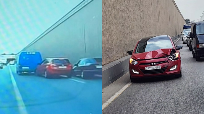 Ara işləməyə çalışdı, qəza törətdi - VİDEO