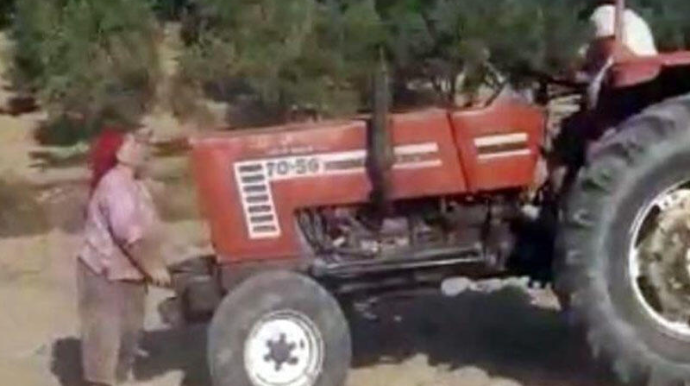 Traktorla 14 yaşlı bacılarının üstündən keçdilər - VİDEO