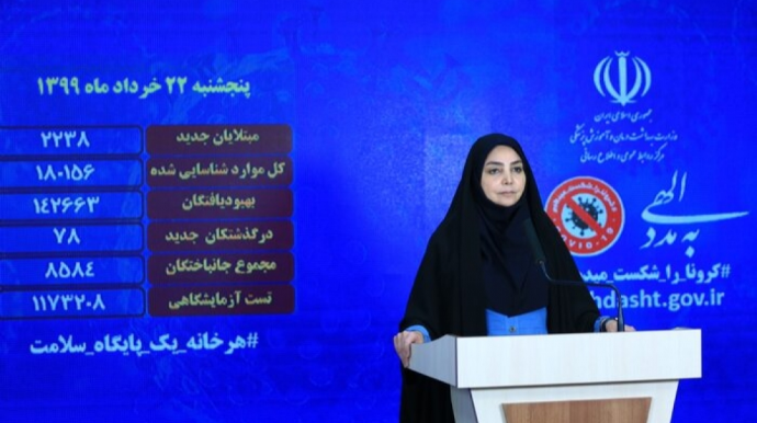 İranda son 24 saatda koronavirusdan 125 nəfər ölüb