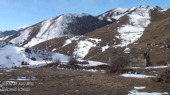 Kəlbəcər rayonunun Allıkənd  kəndi  - VİDEO - FOTO