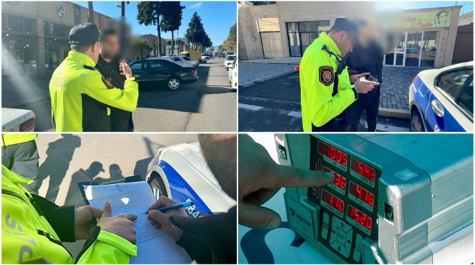 “Təmiz hava” və təhlükəsiz yol: Ağstafada nəzarət tədbirləri davam edir   - VİDEO