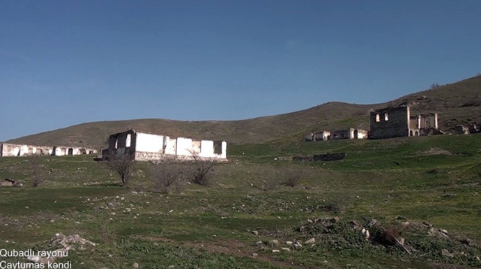 Qubadlının Çaytumas  kəndindən görüntülər  - FOTO - VİDEO