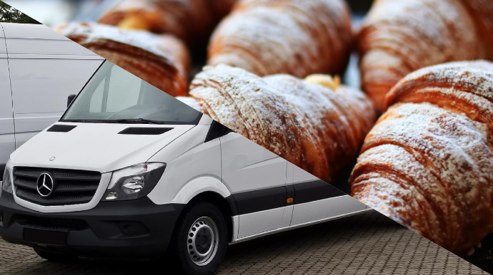 Sürücü kruasanları isti-isti mağazaya çatdırmaq üçün 70-lik yolu 120 ilə getdi - VƏSİQƏSİZ QALDI  - FOTO