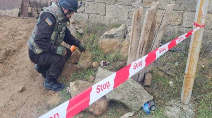 Bakıda sursat aşkarlandı - VİDEO 