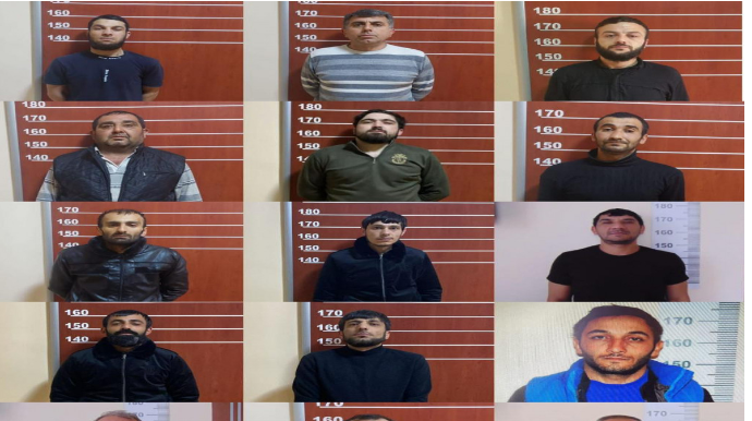 Polis Samuxda əməliyyat keçirdi - 15 nəfər saxlanıldı 