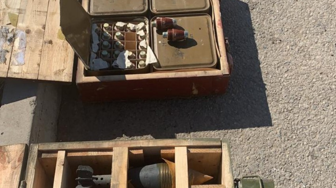 Zəngilanda ermənilərin atıb qaçdığı silah-sursat aşkarlanıb  - FOTO