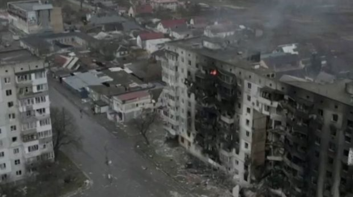 “Ruhlar şəhəri”nə çevrilən Borodyankadan son görüntülər  - VİDEO