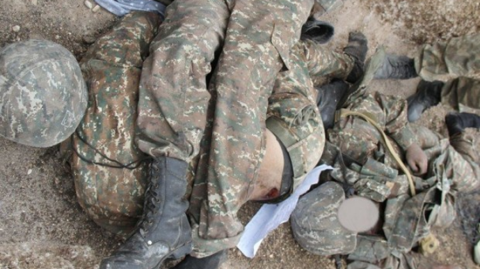 Suqovuşanda erməni hərbçilərin meyiti TAPILDI 