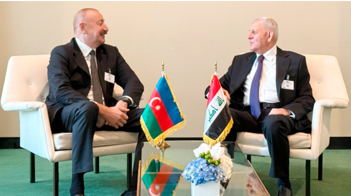 Prezident ABŞ-də görüşlər keçirib - FOTOLAR 