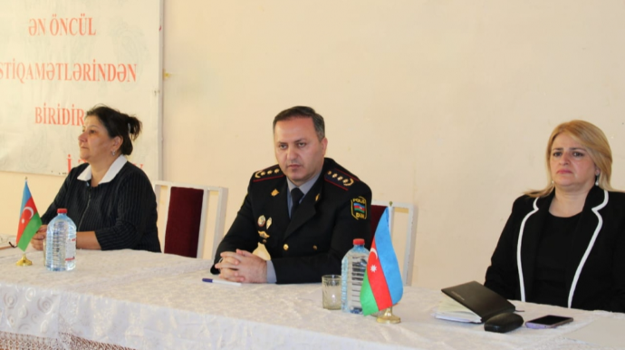 Masallıda maarifləndirici görüş:  Narkomaniyaya və erkən nikaha yox deyək!  - FOTO