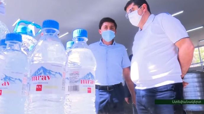 Ermənilər Kəlbəcər suyunu “Murov” brendi ilə xaricə satacaq – FOTO 