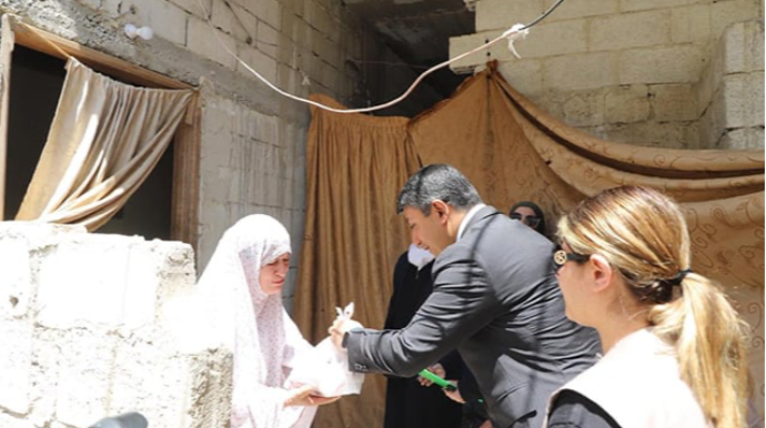 Azərbaycandan-Suriyaya bayram payı - FOTO