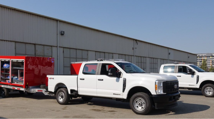 FHN-ə yeni xüsusi təyinatlı nəqliyyat vasitələri və avadanlıqlar verilib - FOTO