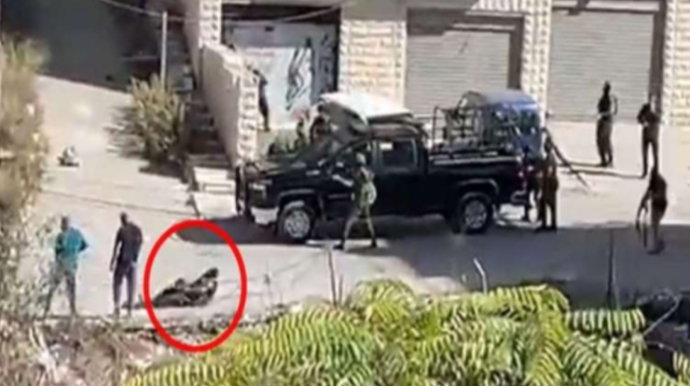 Fələstin prezidentinin avtomobil karvanı vuruldu