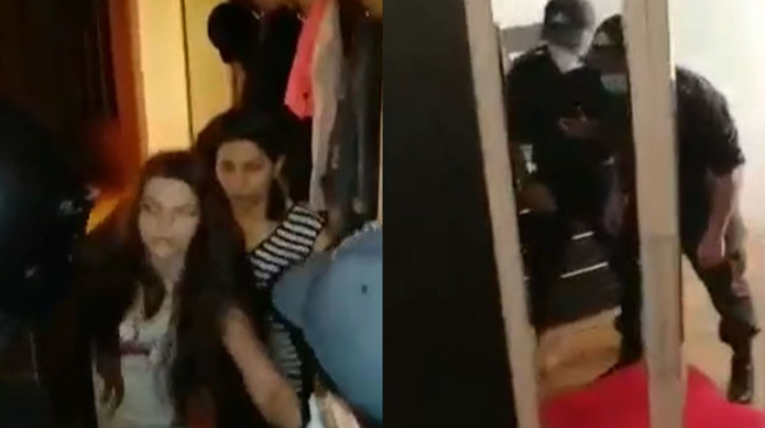 Polisə zibil atan sakinlər evdən çılpaq çıxarıldı - ANBAAN VİDEO 