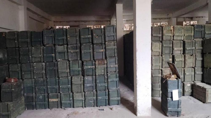 Qarabağda mina və partlayıcı qurğularla dolu anbarlar aşkarlanıb   - FOTO