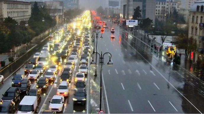 Bakının 21 küçəsində tıxac var - SİYAHI 