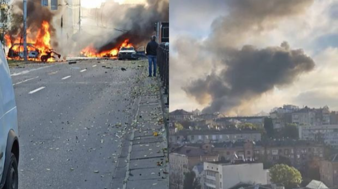 Kiyevdə metronun hərəkəti dayandırıldı: Stansiyalar sığınacaq kimi istifadə olunacaq - VİDEO