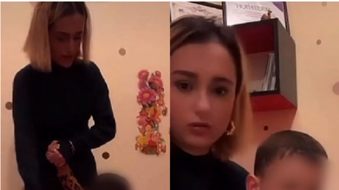 Nitq məhdudiyyətli azyaşlıya qarşı kobudluq görüntüləri - Loqoped baş verənlərə aydınlıq gətirdi - VİDEO