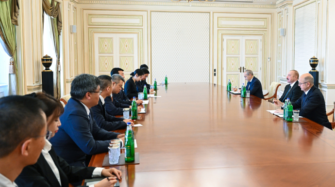 İlham Əliyev qəbul keçirdi - FOTOLAR 