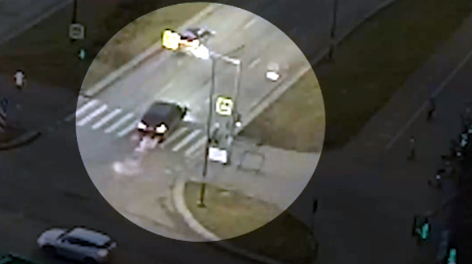 Azyaşlını maşınla vurub qaçan sürücü az sonra tutuldu - VİDEO 