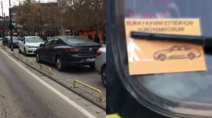 Səkilərin avtomobillərlə zəbt edilməsinə fərqli reaksiya - VİDEO 