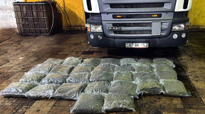 "Culfa" gömrük postunda 63 kiloqram narkotik vasitə aşkarlandı - FOTO