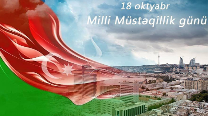 Azərbaycanda Müstəqilliyin Bərpası Günüdür