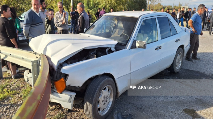 В Азербайджане в цепной аварии пострадали 10 человек   - ФОТО - ОБНОВЛЕННЫЙ