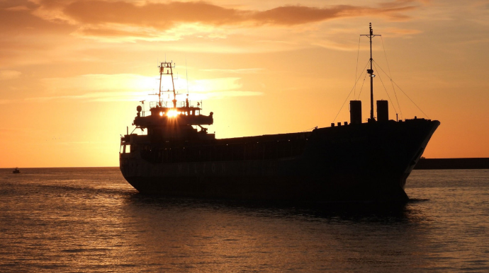 İrana məxsus gəmi Xəzər dənizində qəzaya uğrayıb 