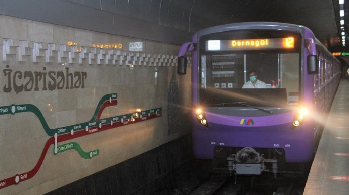 Bakı metrosunun gücləndirilmiş iş rejiminə dəyişikliklər ediləcək 