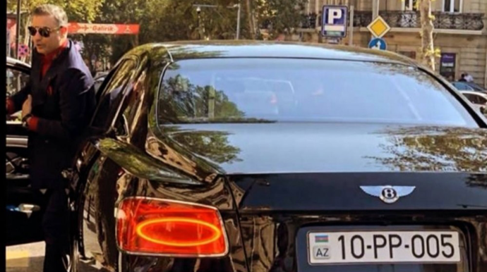 Rüfət Axundov bahalı maşın nömrəsindən danışdı 
