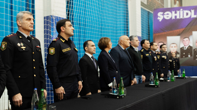 DİN Şəhid Polislərin xatirəsinə həsr olunmuş cüdo üzrə çempionat keçirib - FOTO - VİDEO