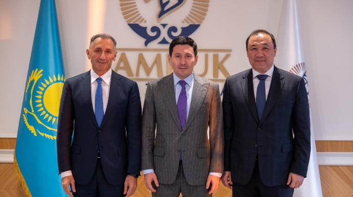 Rəşad Nəbiyev Qazaxıstanda görüş keçirdi - FOTO 