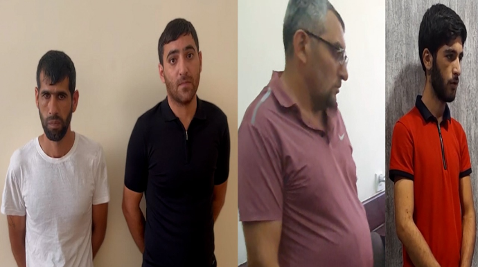 Sosial şəbəkələrdə narkokuryerliyi təbliğ edən şəxslər tutuldu - FOTO - VİDEO