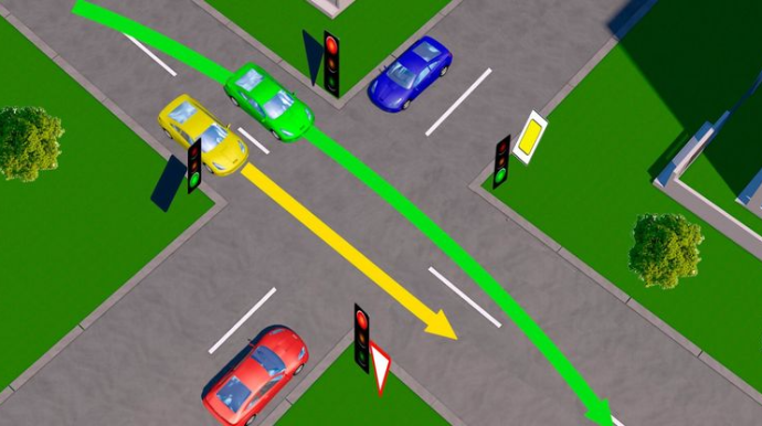 Bu sürücü qırıq-qırıq xətdə ötmə edə bilər? - DOĞRU CAVAB