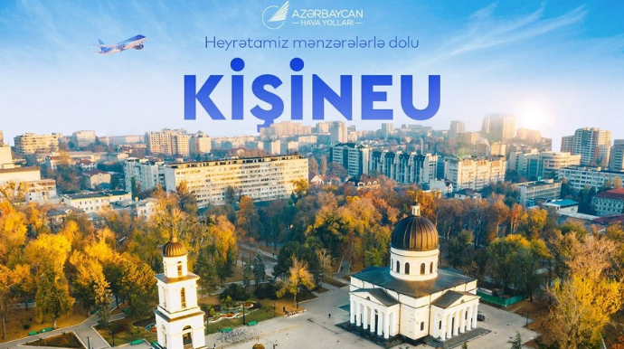 AZAL Bakı-Kişineu reyslərinə bilet satmağa başlayıb 