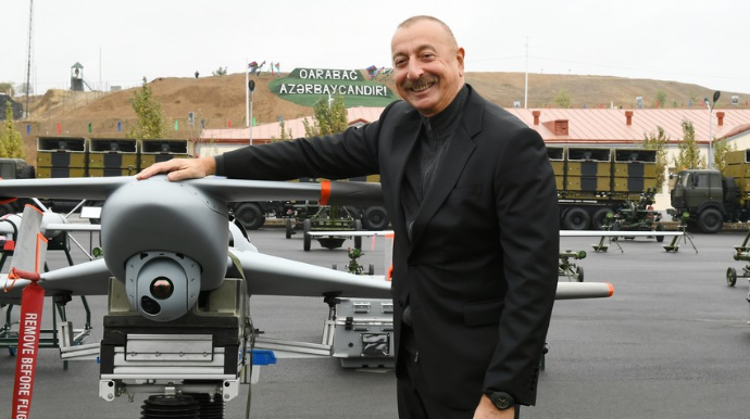 Cəbrayıldakı yeni hərbi hissə “Harop”  və “Quzğun”  PUA-ları ilə təchiz edilib