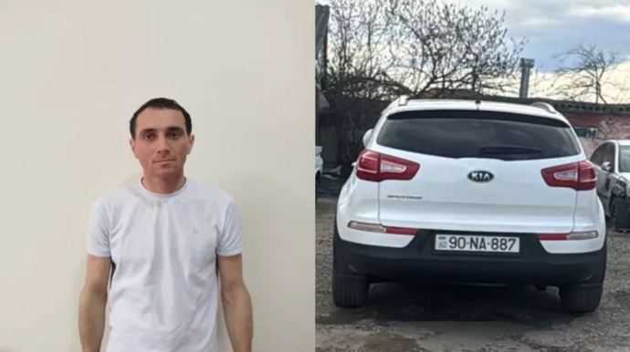 Qusarda avtoxuliqanlıq edən sürücü 15 sutka həbs edildi - FOTO