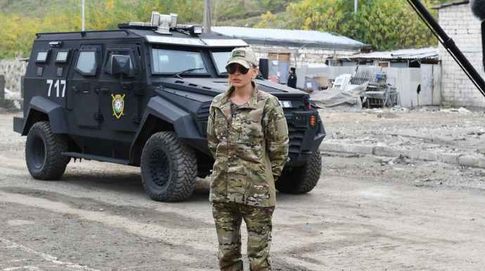 Mehriban Əliyeva Şuşaya səfərlə bağlı paylaşım edib - VİDEO