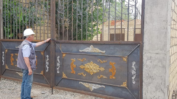 Gəncədə sənədsiz avtoservis məntəqəsinin tikilməsinin qarşısı alınıb  - VİDEO