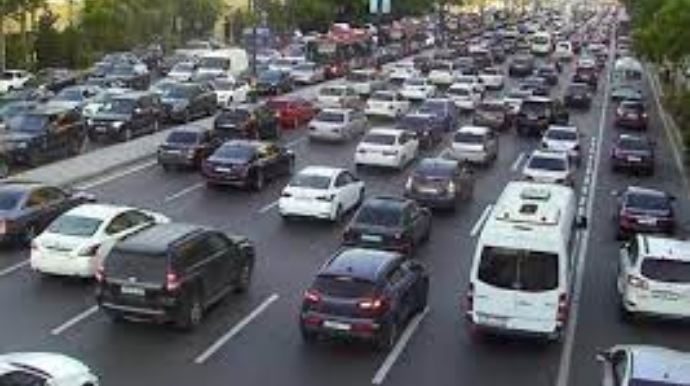 Bakı küçələrindəki son vəziyyət - DİQQƏT sıxlıq var 