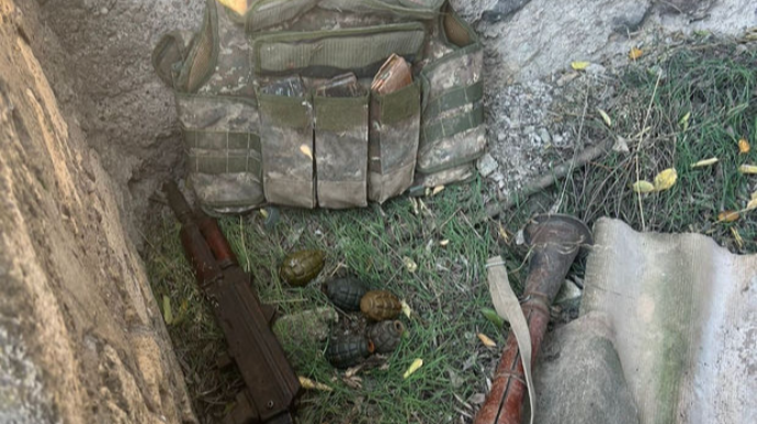 Qubadlı rayonunda silah-sursat aşkar edilib   - FOTO