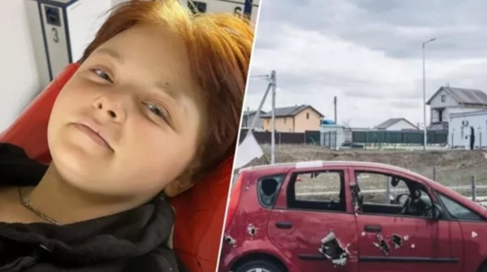 15-летняя украинка с простреленными ногами через мины вывезла 4 раненых