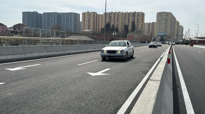 Saray körpüsünə gələn yolların genişləndirilməsinə başlanılır - RƏSMİ