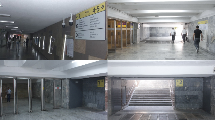 Metro stansiyalarının çıxışları nömrələnir - FOTO