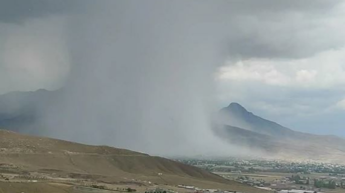 Türkiyədə sel öncəsi nadir təbiət hadisəsi  qeydə alınıb - VİDEO